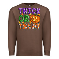 Chestnut Thick Or Treat Premium Sweatshirt - Artiststas