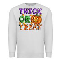Dove Grey Thick Or Treat Premium Sweatshirt - Artiststas