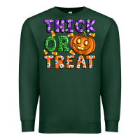 Sports Green Thick Or Treat Premium Sweatshirt - Artiststas