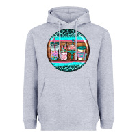 Heather Grey nurse car coasters Heavyweight Hoodie - AdoDesignShop