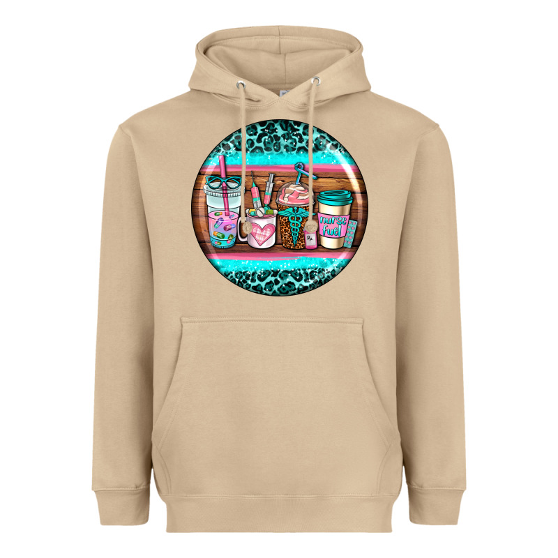 Nurse Car Coasters Heavyweight Hoodie by AdoDesignShop | Teevron