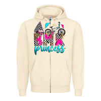 Sandshell bmx princess Zipper Hoodie - Zillion Design Studio