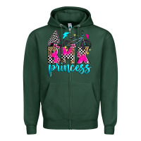 Sports Green bmx princess Zipper Hoodie - Zillion Design Studio