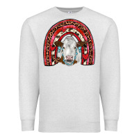 Oatmeal Heather valentines simmental  rainbow Premium Sweatshirt - JahusDesignShop
