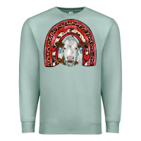 Seafoam valentines simmental  rainbow Premium Sweatshirt - JahusDesignShop