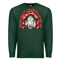 Sports Green valentines simmental  rainbow Premium Sweatshirt - JahusDesignShop