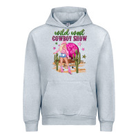 Heather Grey wild west cowboy show Urban Hoodie - NancyCooperArtShop