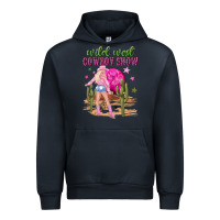 Navy wild west cowboy show Urban Hoodie - NancyCooperArtShop