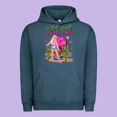 Wild West Cowboy Show Urban Hoodie Designed By Nancycooperartshop