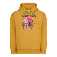 Pigment Peanut Butter wild west cowboy show Urban Hoodie - NancyCooperArtShop