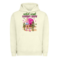 Pigment Pistachio wild west cowboy show Urban Hoodie - NancyCooperArtShop