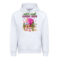 White wild west cowboy show Urban Hoodie - NancyCooperArtShop