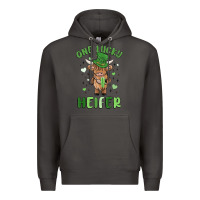 Smoke one lucky heifer Premium Hoodie - MaliasSmallBusiness