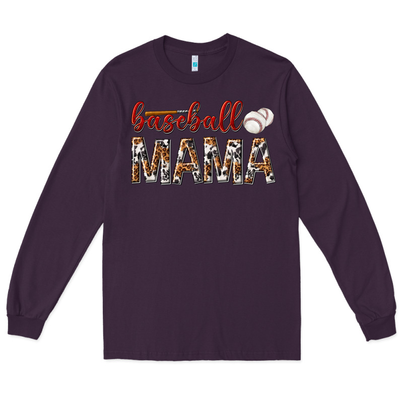 Baseball Mama Long Sleeve Tee by texasbilliewilder | Teevron
