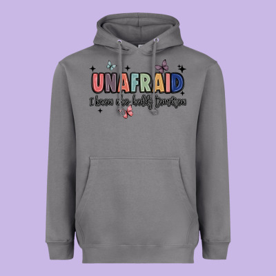 Unafraid Heavyweight Hoodie Designed By Jahusdesignshop