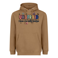 Toasted Coconut unafraid Heavyweight Hoodie - JahusDesignShop