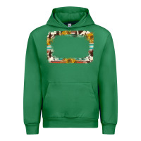 Emerald western serape sunflower background frame Urban Hoodie - NancyCooperArtShop