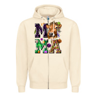 Mama Cow Halloween Zipper Hoodie | Teevron