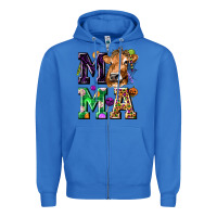 True Royal Mama Cow Halloween Zipper Hoodie - texasbilliewilder