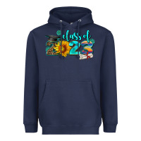 Navy western sunflower class of 2023 Heavyweight Hoodie - AdoDesignShop