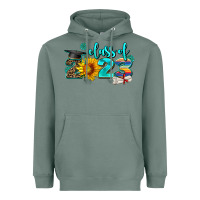 Sage western sunflower class of 2023 Heavyweight Hoodie - AdoDesignShop