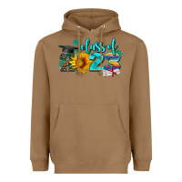 Toasted Coconut western sunflower class of 2023 Heavyweight Hoodie - AdoDesignShop