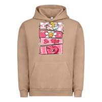 Pigment Burro trendy valentines day retro characters Urban Hoodie - MaliasSmallBusiness