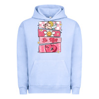 Pigment Grape Ice trendy valentines day retro characters Urban Hoodie - MaliasSmallBusiness