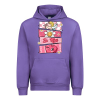 Tulip trendy valentines day retro characters Urban Hoodie - MaliasSmallBusiness