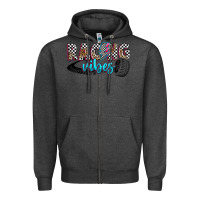 Charcoal Heather racing vibes Zipper Hoodie - Zillion Design Studio