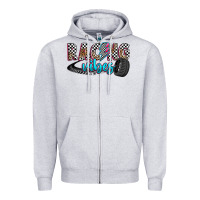 Heather Grey racing vibes Zipper Hoodie - Zillion Design Studio
