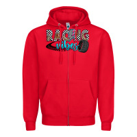 Red racing vibes Zipper Hoodie - Zillion Design Studio