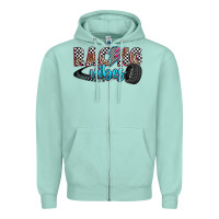 Seafoam racing vibes Zipper Hoodie - Zillion Design Studio