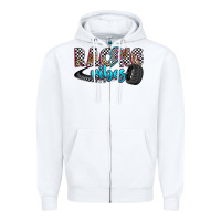 White racing vibes Zipper Hoodie - Zillion Design Studio