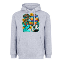 Heather Grey senıor 2023 Heavyweight Hoodie - AdoDesignShop