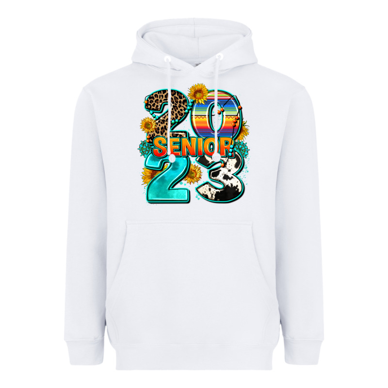 Senıor 2023 Heavyweight Hoodie by AdoDesignShop | Teevron
