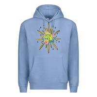 Colony Blue here comes the sun Premium Hoodie - MaliasSmallBusiness