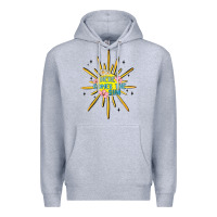 Heather Grey here comes the sun Premium Hoodie - MaliasSmallBusiness
