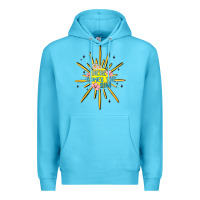 Ocean Blue here comes the sun Premium Hoodie - MaliasSmallBusiness