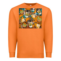 Carrot autumun distressed tumbler Premium Sweatshirt - BundleAndBundleShop