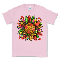 Bubblegum Pink watermelon sunflower Classic Tee - texasbilliewilder