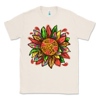 Natural watermelon sunflower Classic Tee - texasbilliewilder