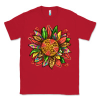 Red watermelon sunflower Classic Tee - texasbilliewilder