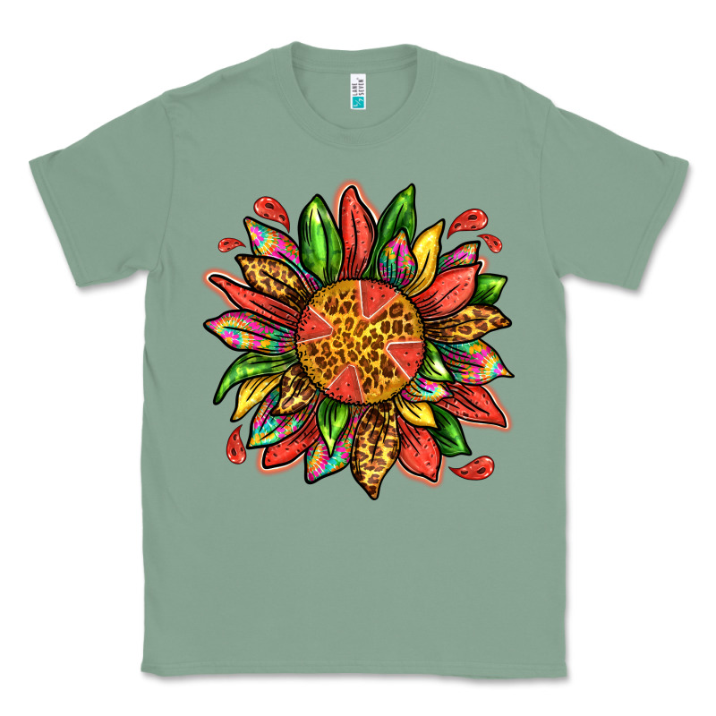 Watermelon Sunflower Classic Tee by texasbilliewilder | Teevron
