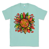 Seafoam watermelon sunflower Classic Tee - texasbilliewilder