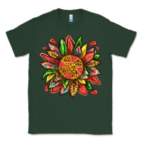 Sports Green watermelon sunflower Classic Tee - texasbilliewilder