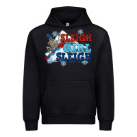 Black winter sleigh girl sleigh Urban Hoodie - NancyCooperArtShop