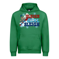 Emerald winter sleigh girl sleigh Urban Hoodie - NancyCooperArtShop