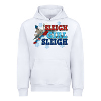 White winter sleigh girl sleigh Urban Hoodie - NancyCooperArtShop