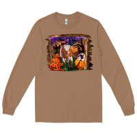 Toasted Coconut longhorn cow halloween Long Sleeve Tee - RanaPortraitStore